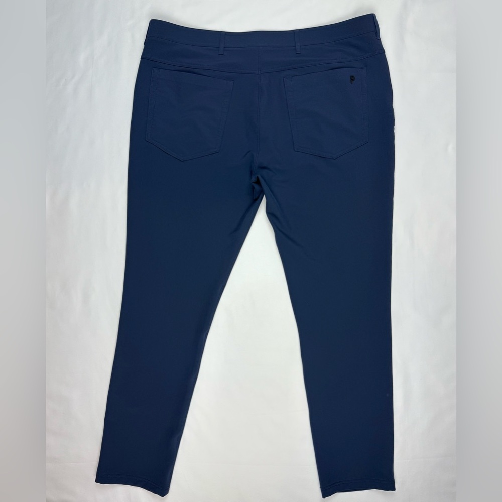 Public Rec Mens Workday Pants 40 x 32 Navy Stretch Tapered 5 Pocket C7